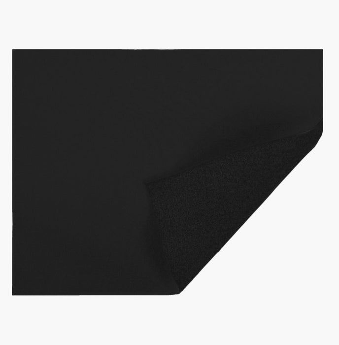 Neoprene Sheets 3mm Double Lined Nylon 1000mm x 1260mm – BLACK