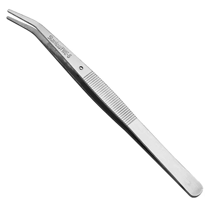 Stainless Steel Tweezers Curved