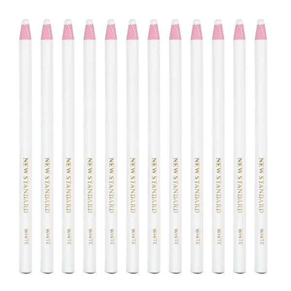 Chinagraph Pencil White Pack 12