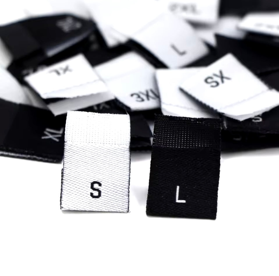 SIZE & WASH LABELS