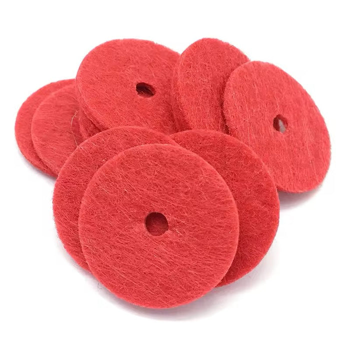 Singer Spool Pin Red Felt Pad - Pack of 4