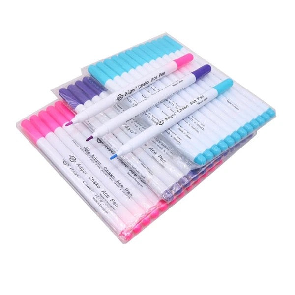 Water Erasable Pen - Pack 12